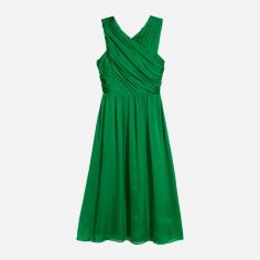 Акція на Плаття міді жіноче H&M XAZ089870WDGK 32 Зелене від Rozetka