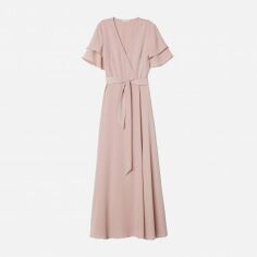 Акція на Плаття довге жіноче H&M XAZ117652EEPN 32 Блідо-рожеве від Rozetka