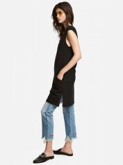 Акція на Сукня-футболка міді літня жіноча H&M XAZ095682ELUO L Чорна від Rozetka