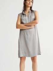 Акція на Плаття-сорочка міді літнє жіноче H&M XAZ333040JXGE XL Сіре від Rozetka