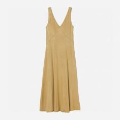 Акція на Сукня міді літня жіноча H&M XAZ273536EPAD M Бежева від Rozetka