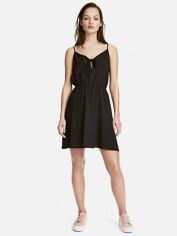 Акція на Сукня коротка літня жіноча H&M XAZ127840OPTM 42 Чорна від Rozetka
