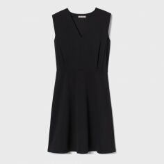 Акція на Плаття коротке жіноче H&M XAZ325404PNLO L Чорне від Rozetka