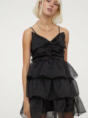 Акція на Плаття коротке літнє жіноче H&M XAZ333944YUNK S Чорне від Rozetka
