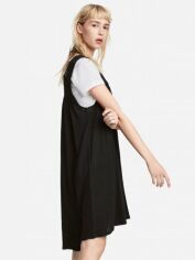 Акція на Сукня коротка осіння жіноча H&M XAZ080914MJCN XS Чорна від Rozetka