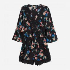 Акція на Комбінезон жіночий H&M XAZ177457GXDW 36 Чорний з різнокольоровим від Rozetka