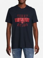 Акция на Футболка Tommy Hilfiger 773464866 XL Синя от Rozetka