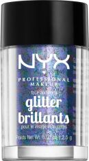 Акція на Гліттер NYX Professional Makeup Face & Body Glitter 11 Violet 2.5 г від Rozetka