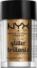 Акція на Гліттер NYX Professional Makeup Face & Body Glitter 08 Bronze 2.5 г від Rozetka