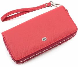 Акція на Жіночий шкіряний гаманець ST Leather ST238-2 RED NEW від Rozetka