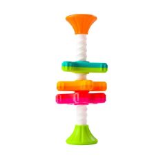Акція на Пирамидка-спиннер тактильная Fat Brain Toys MiniSpinny F134ML від Podushka
