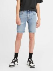 Акція на Шорти джинсові чоловічі Levi's 733236854 32W Блакитні від Rozetka