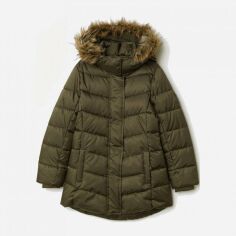 Акция на Підліткова зимова куртка для дівчинки H&M 1407-6277718 164 см Хакі от Rozetka