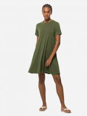 Акція на Плаття-футболка коротке жіноче Jack Wolfskin Relief Dress 1507122-4129 L Зелене від Rozetka