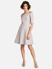 Акція на Плаття міді осіннє жіноче H&M XAZ160275ZXAY 32 Світло-сіре від Rozetka