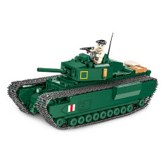 Акция на Конструктор COBI Company of Heroes 3 Танк Mk III Черчилль 654 деталей (COBI-3046) от Будинок іграшок