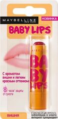 Акція на Захищає бальзам для губ Maybelline New York Baby Lips Вишневий спокуса 4.4 г від Rozetka