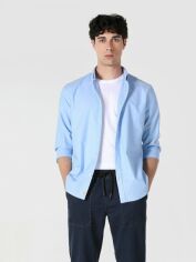 Акція на Сорочка бавовняна чоловіча Colin's CL1048576LBL S Light Blue від Rozetka