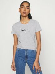 Акція на Футболка жіноча Pepe Jeans 771087830 S Сіра від Rozetka