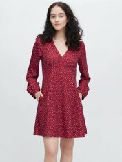 Акція на Сукня коротка літня жіноча Uniqlo 683318419 XS Червона від Rozetka