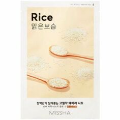 Акция на Маска для лица Missha Airy Fit Sheet Mask Rice Рисовая 19г от MOYO