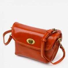 Акція на Сумка крос-боді жіноча шкіряна Vintage leather-22091 Руда від Rozetka