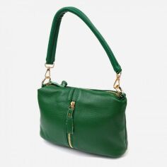Акция на Сумка-шоппер жіноча з натуральної шкіри Vintage leather-22097 Зелена от Rozetka