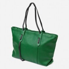 Акция на Сумка-шоппер жіноча шкіряна Vintage leather-22119 Зелена от Rozetka