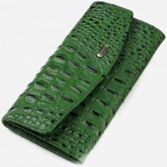 Акція на Гаманець шкіряний Canpellini leather-21701 Зелений від Rozetka