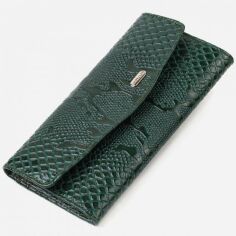 Акція на Гаманець шкіряний Canpellini leather-21694 Зелений від Rozetka
