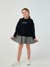 Акція на Дитяче плаття для дівчинки Smil 120363-4 116 см Чорне від Rozetka