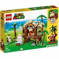 Акция на LEGO 71424 Super Mario Домик на дереве Донки Конґ. Дополнительный набор от MOYO