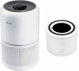 Акция на Очисник повітря LEVOIT Smart Air Purifier Core 300S Plus White  + Фiльтр Levoit Air Cleaner Filter Core 300 True HEPA 3-Stage (Original Filter)  (комплект) от Rozetka