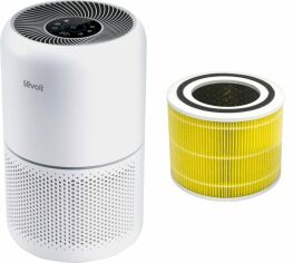 Акция на Очисник повітря LEVOIT Smart Air Purifier Core 300S Plus White  + Фільтр для Levoit Air Cleaner Filter Core 300 True HEPA 3-Stage (Original Pet Allergy Filter)  (комплект) от Rozetka