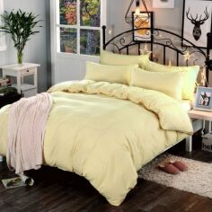 Акція на Підковдра MirSon №11-0103 Egret Mikrosatin Premium Однотонна 175х210 від Rozetka