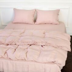 Акція на Простирадло на резинці MirSon односпальне 70x190+10 см Natural Linen Dearness Льон від Rozetka