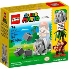 Акция на LEGO 71420 Super Mario Носорог Рамби. Дополнительный набор от MOYO