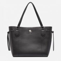 Акція на Сумка-шоппер жіноча шкіряна Karl Lagerfeld K/IKONIK LEATHER TOTE 225W3011-999 Чорна від Rozetka