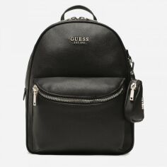 Акция на Жіночий рюкзак GUESS HOUSE PARTY LARGE BACKPACK HWVG8686330-BLA Чорний от Rozetka