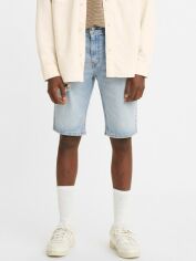 Акція на Шорти джинсові чоловічі Levi's 404383760 30W Блакитні від Rozetka