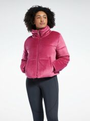 Акція на Куртка демісезонна коротка жіноча Reebok S Puff Jkt GR8938 2XS Рожева від Rozetka