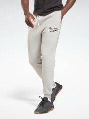 Акция на Спортивні штани чоловічі Reebok Ri Fleece Bl Jogger GS1597 XL Mgreyh от Rozetka