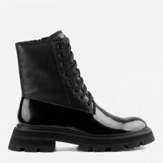 Акция на Жіночі зимові черевики високі Le'BERDES 00000013895 39 25 см Чорні от Rozetka