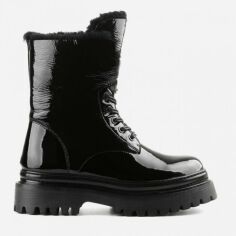 Акция на Жіночі зимові черевики високі Le'BERDES 00000013960 35 23 см Чорні (00000013960-35) от Rozetka