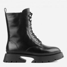Акция на Жіночі зимові черевики високі Le'BERDES 00000015323 36 23.5 см Чорні от Rozetka