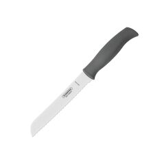 Акция на Нож для хлеба 178мм Soft Plus Grey Tramontina 23662/167 от Podushka