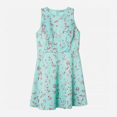 Акція на Плаття коротке жіноче H&M XAZ133490JLDH 46 М'ятне з різнокольоровим від Rozetka