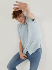 Акція на Сорочка бавовняна чоловіча Colin's CL1063633LBL XL Light Blue від Rozetka