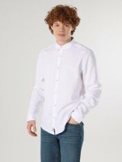 Акція на Сорочка бавовняна чоловіча Colin's CL1064198-WHT 2XL White від Rozetka