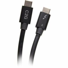 Акція на Кабель C2G Type-C Thunderbolt 4 2.0м Активный 40Гбс Black (C2G28887) від MOYO